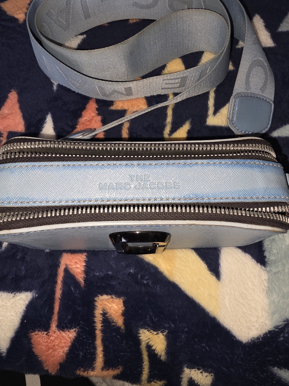 Marc Jacobs Light Blue Snapshot Crossbody Bag - Picture 5 of 7